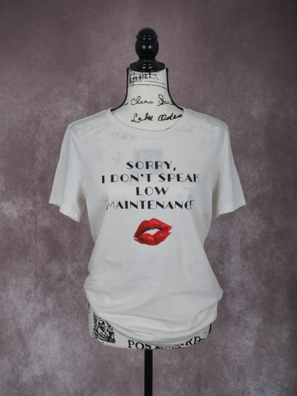 Original High Maintenance T-shirt- Vintage White